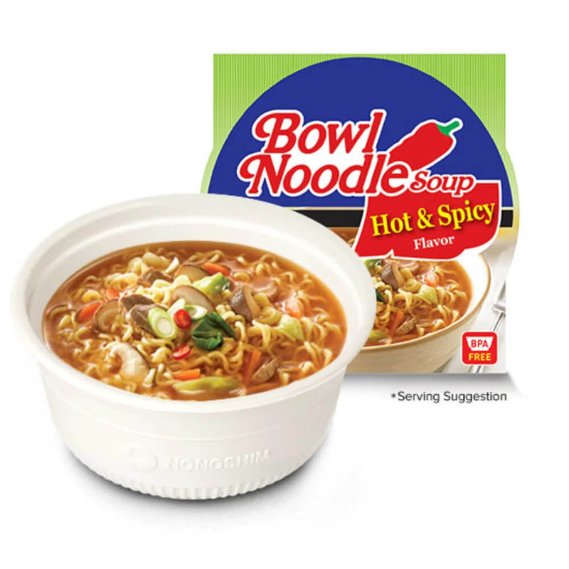 Spicy Beef Bowl Noodle Instant Ramen 100g- Nongshim