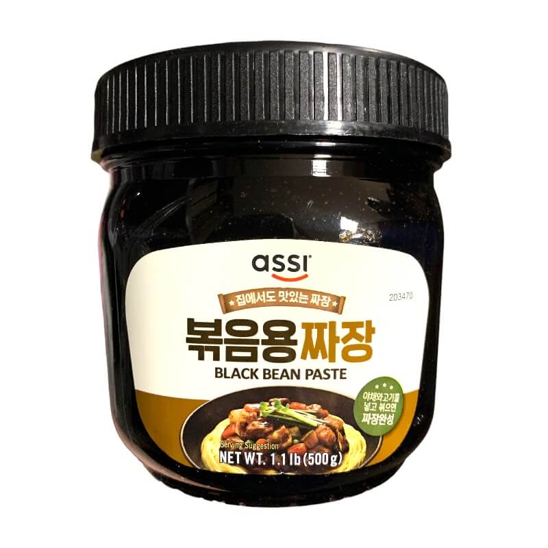 Jjajangmyeon Sauce Black Bean Paste 500g - Assi