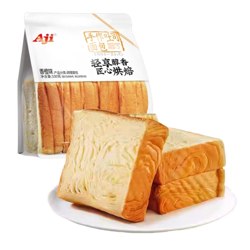 Aji Handmade Toast Orange Flavor 330g