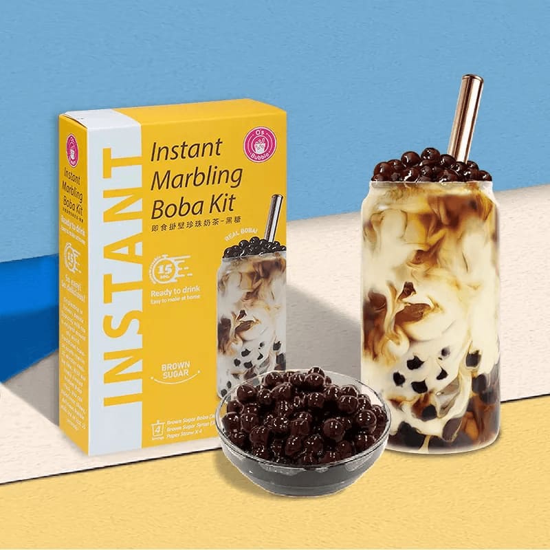 Brown Sugar Marbling Bubble Tea 240g - O's Bubble