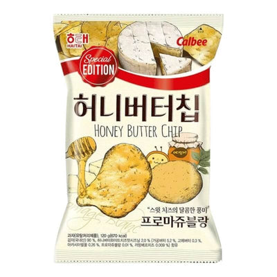 Calbee Potato Chips Honey Butter Cheese Flavor 60g - Haitai