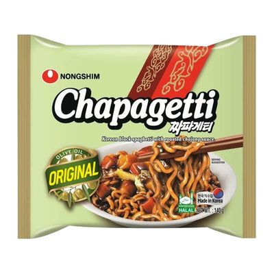 Chapagetti Instant Ramen Noodle (Jjajangmyeon) 140g - Nongshim
