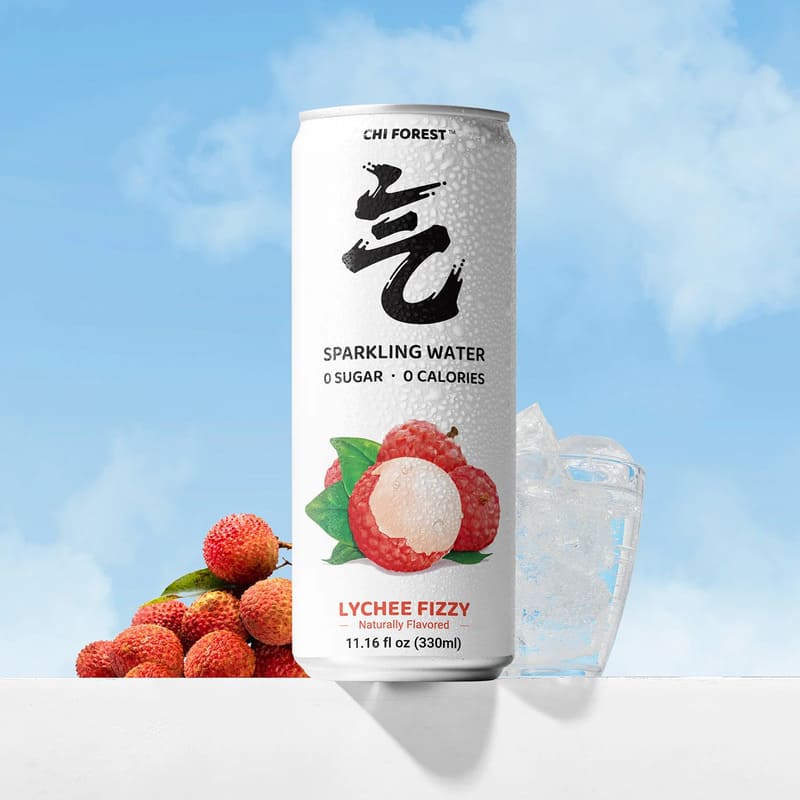 Chi Forest Lychee Soda Water 330ml