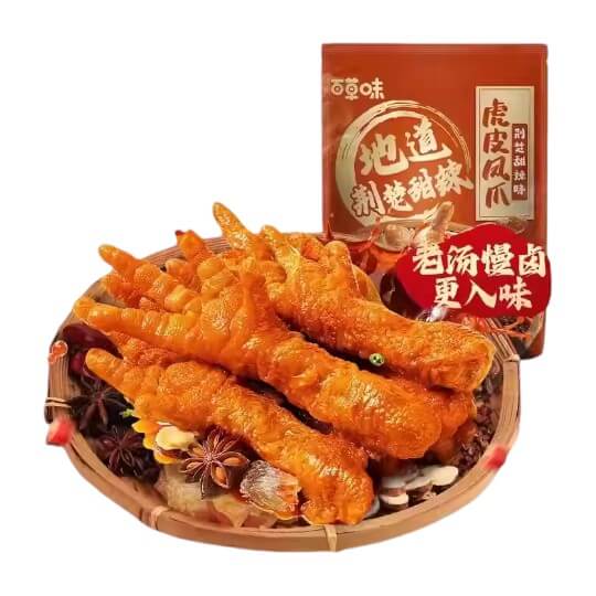 Chicken Feet in Soy Sauce Sweet Spicy Snack 66g