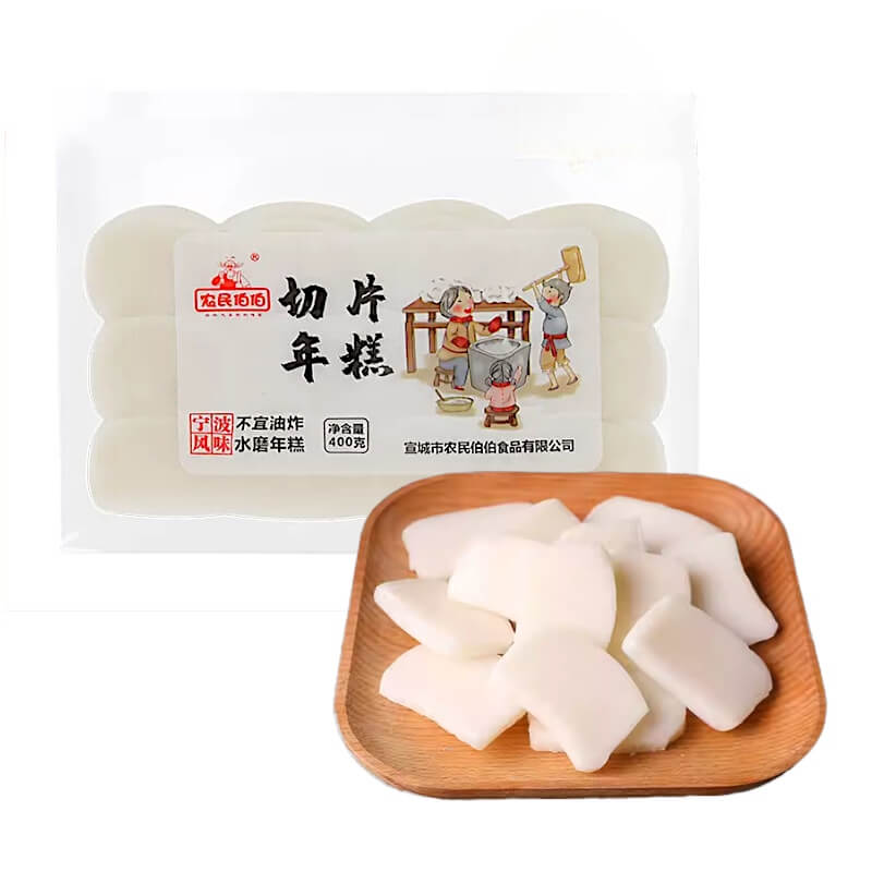 Chinese Fresh Rice Cake Slices 400g