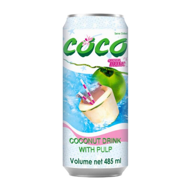 Coconut Juice With Pulp 485ml - Coco Oriental