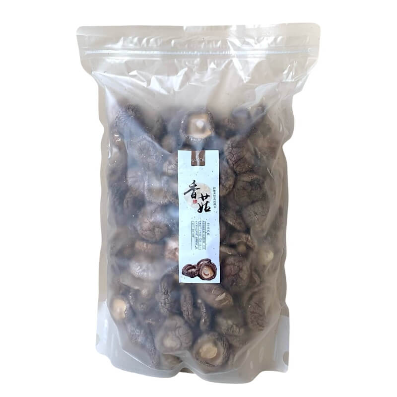 Funghi Shiitake Secchi, Gambi Rimossi 3-4 cm 500 g