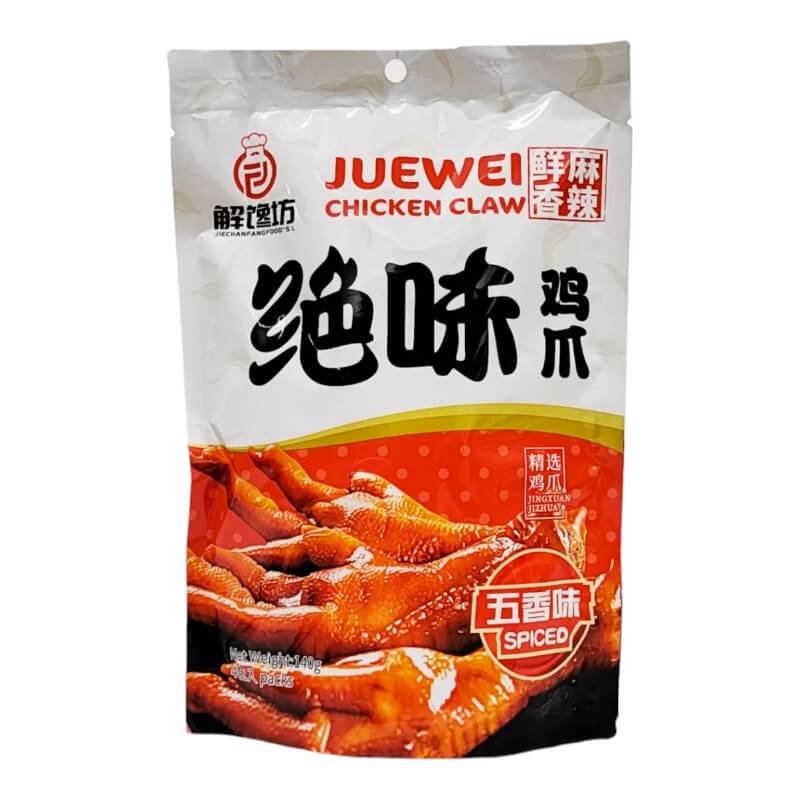 Five Spice Chicken Feet 140g - Jie Chan Fang