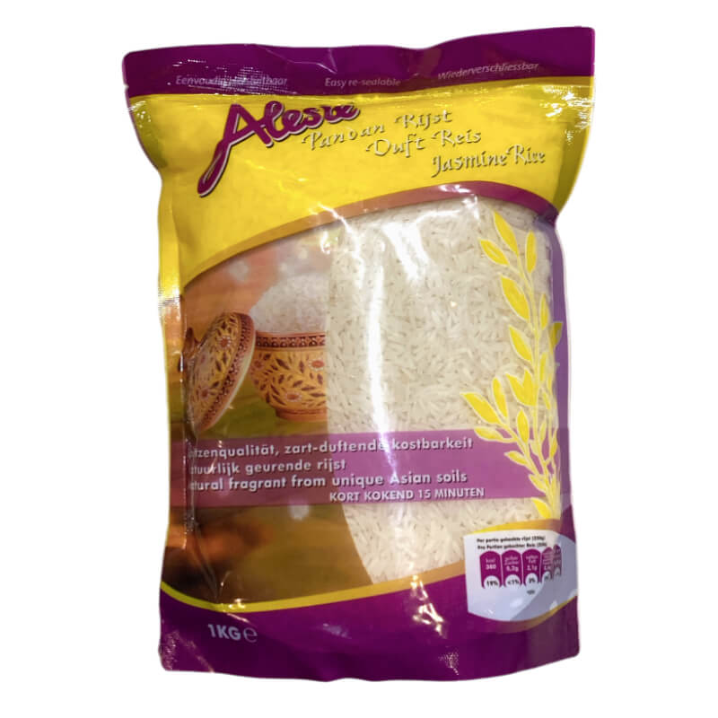 Fragrant Jasmine Rice 1kg - Alesie