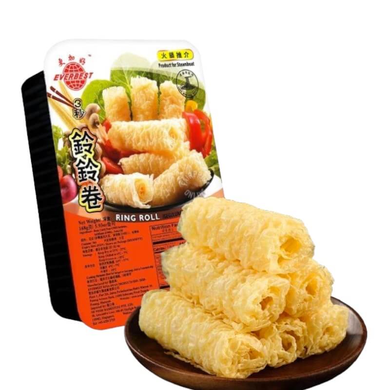 Fried Tofu Ring Roll for Hotpot 168g
