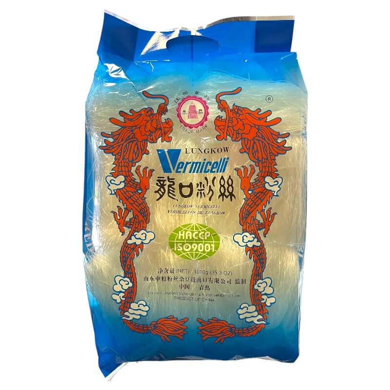 Gluten Free Lungkow Vermicelli Glass Noodles 44% Mung Bean 1kg