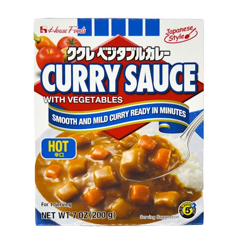House Kukure Vegetable Curry Hot 200g