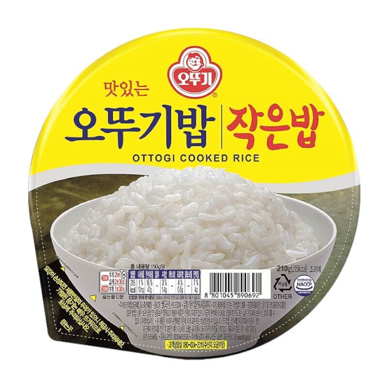 Instant Cooked White Rice 210g - Ottogi
