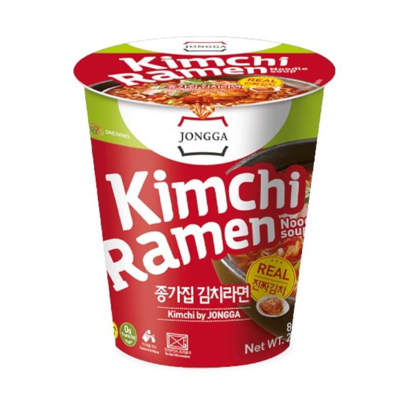 Instant Cup Noodles Kimchi Ramen 82.5g - Jongga
