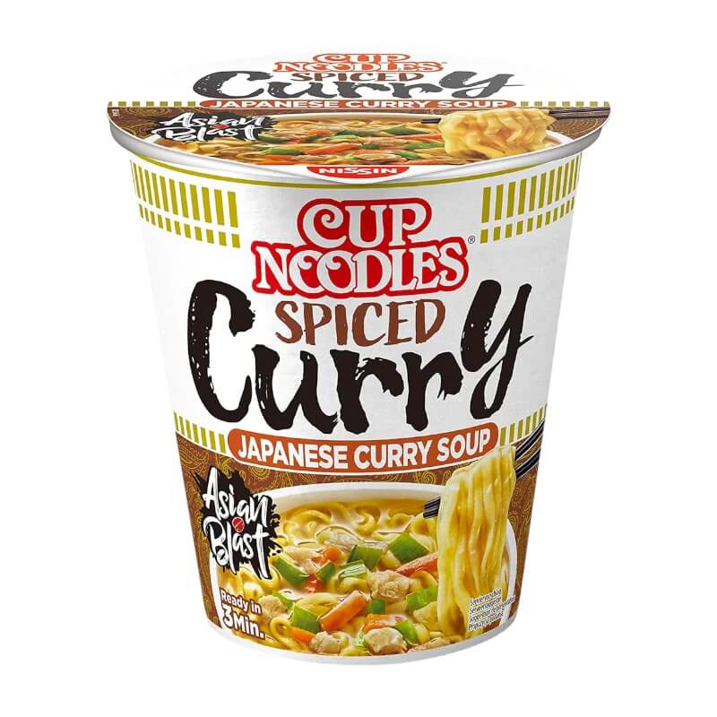 Instant Noodles Curry Flavour 63g - Nissin
