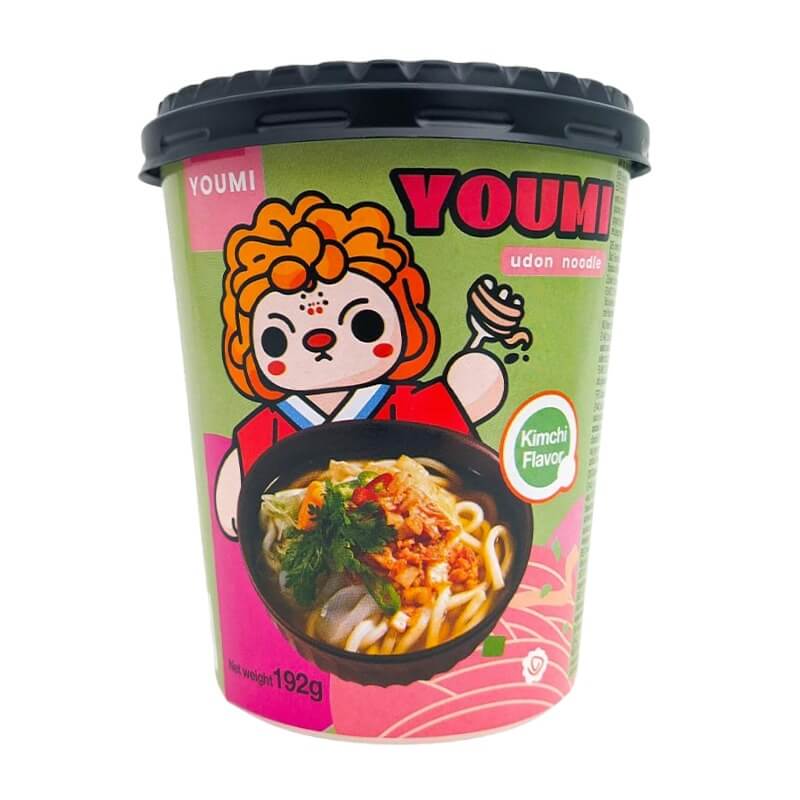 Instant Udon Noodle Kimchi 192g - Youmi