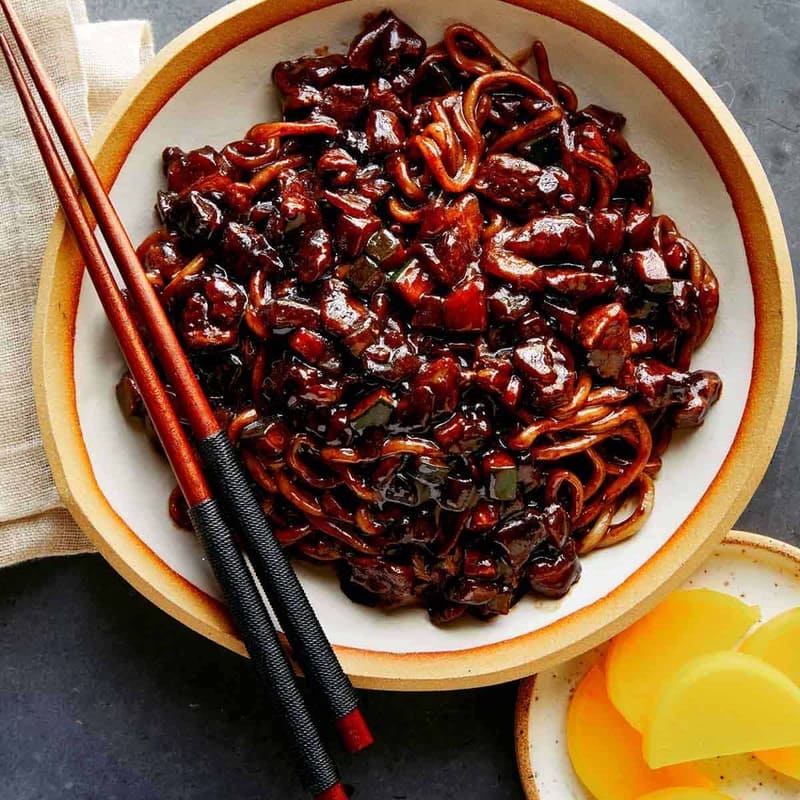 Jjajangmyeon Sauce Black Bean Paste 500g - Assi