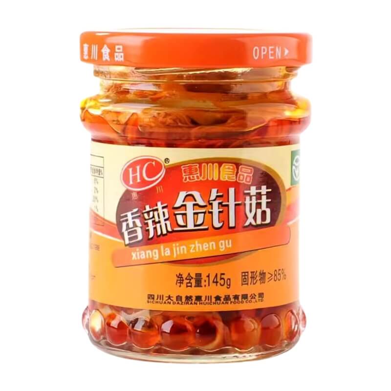 Sichuan Aromatic Spicy Enoki Mushroom 145g