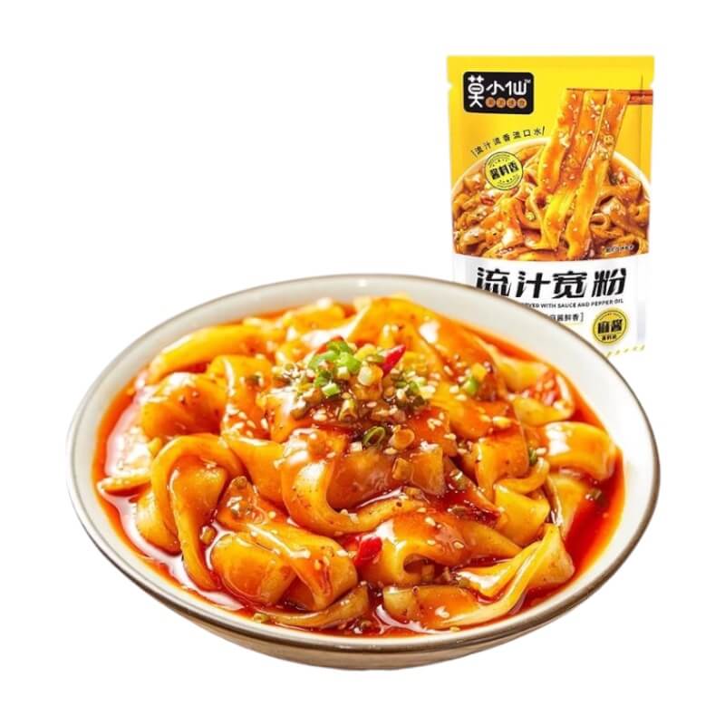 Kuanfen Potato Broad Noodles in Sesame Sauce 281g