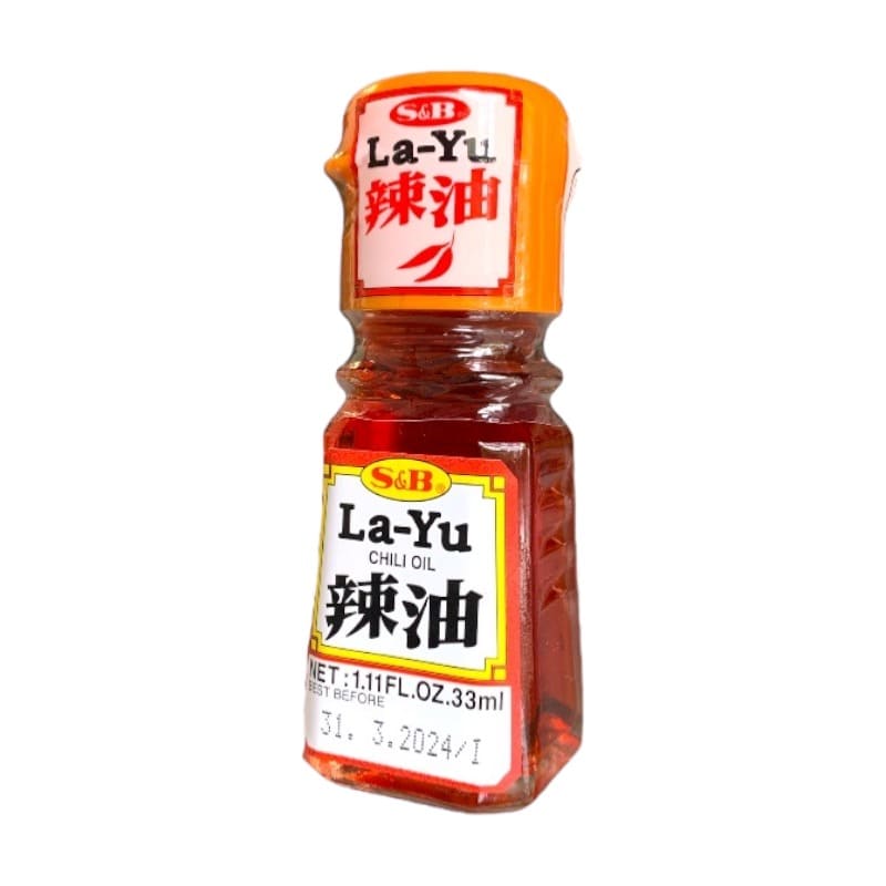 La Yu Japanese Mild Chilli Oil 33ml - S&B