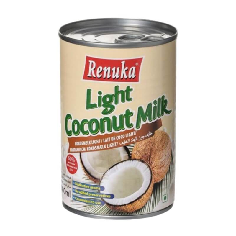 Light Coconut Milk 9% Fat 400ml - Renuka