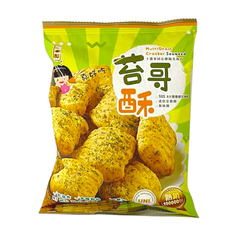 Multi Grain Rice Cracker Seaweed 35g