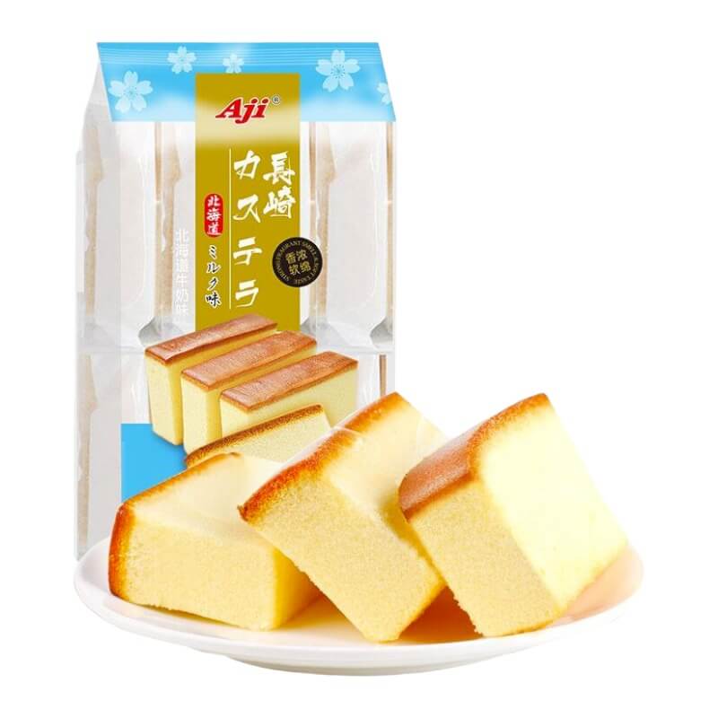 Nagasaki Castella Cake Milk Flavour 330g - Aji