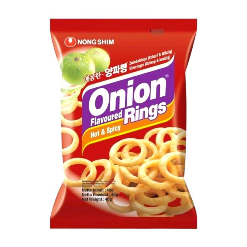 Nongshim Spicy Onion Rings 40g
