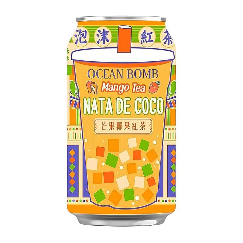 Ocean Bomb Nata de Coco Mango Black Tea 315ml