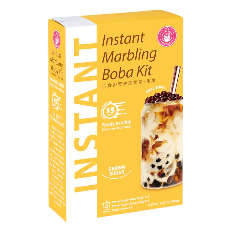 Brown Sugar Marbling Bubble Tea 240g - O's Bubble