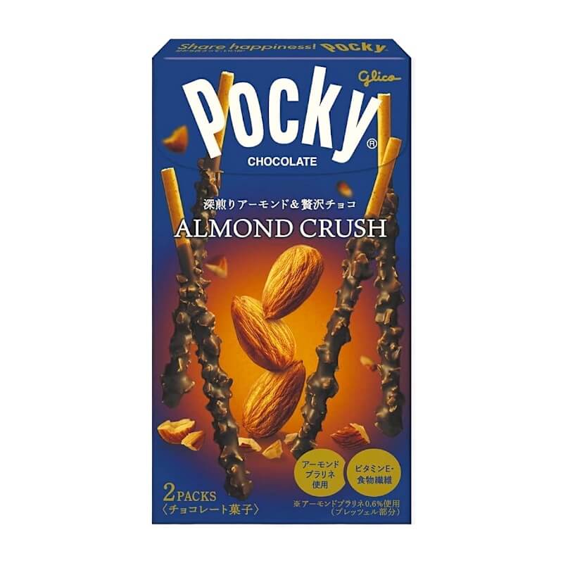 Pocky Almond Crush 2 Packs 66g