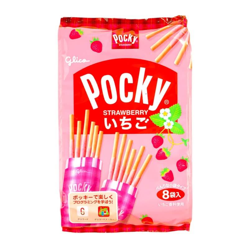 Pocky Strawberry 8 Bag 93.6g
