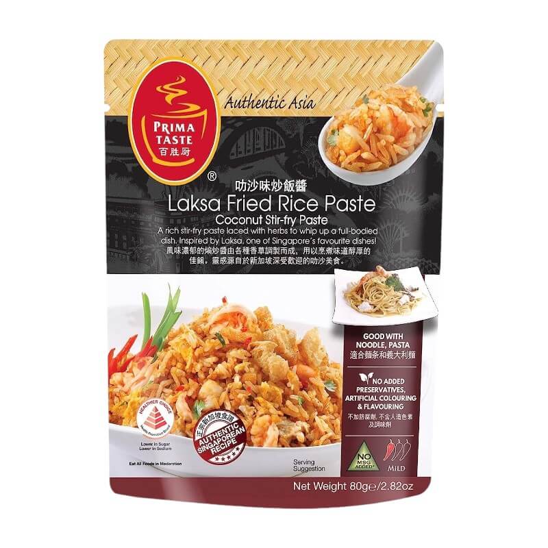 Salsa per Riso Fritto Laksa di Singapore 80g - Prima Taste