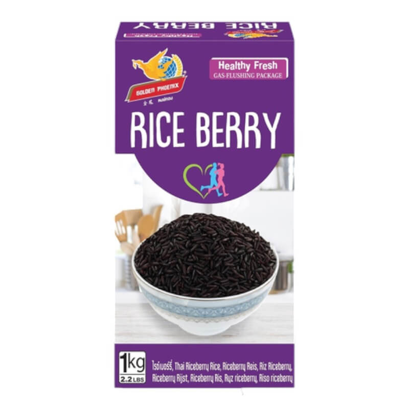 Purple Cargo Rice Riceberry 1kg