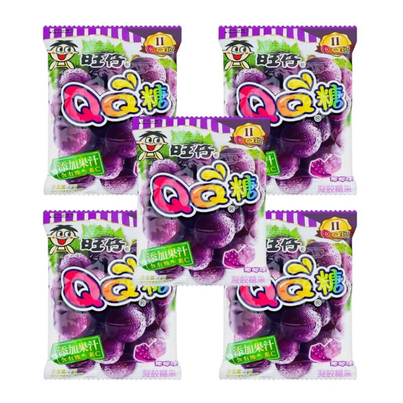 QQ Grape Gummy Candies Multipacks