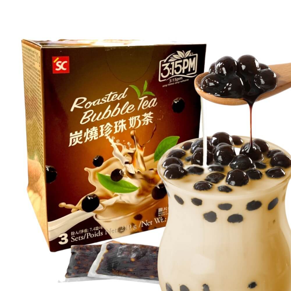 Roasted Milk Tea with Boba 3 Servings - 3.15PM