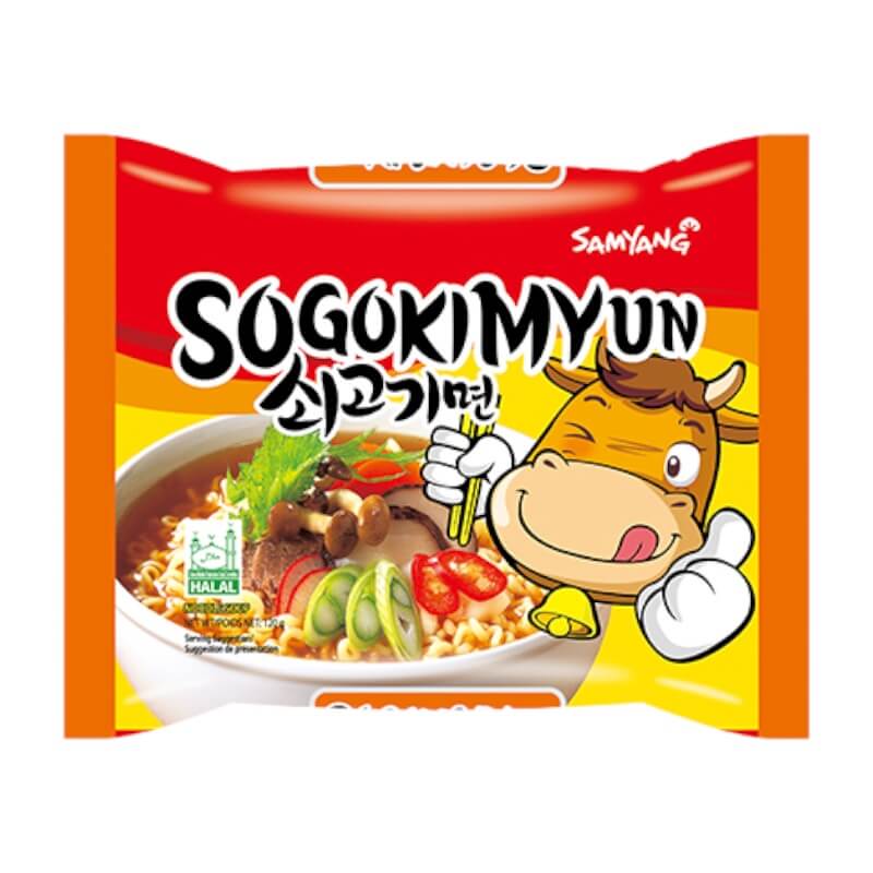 Samyang Sogogimyun Ramen Noodles 120g