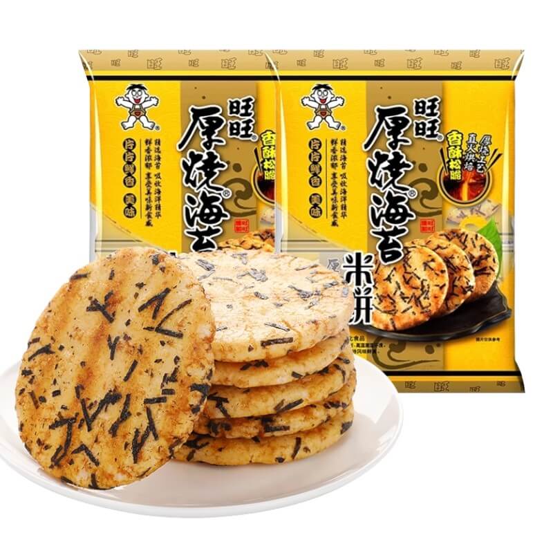 Seaweed Flavor Rice Crackers 118g - Want Want
