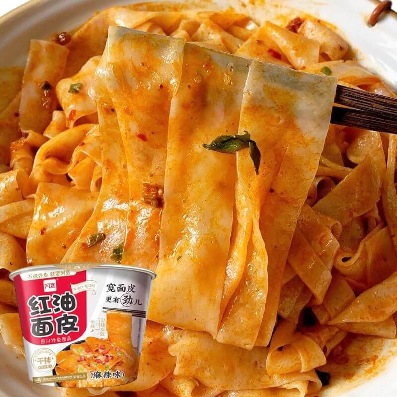 Mianpi Noodle di Sichuan Mala Piccante 100g