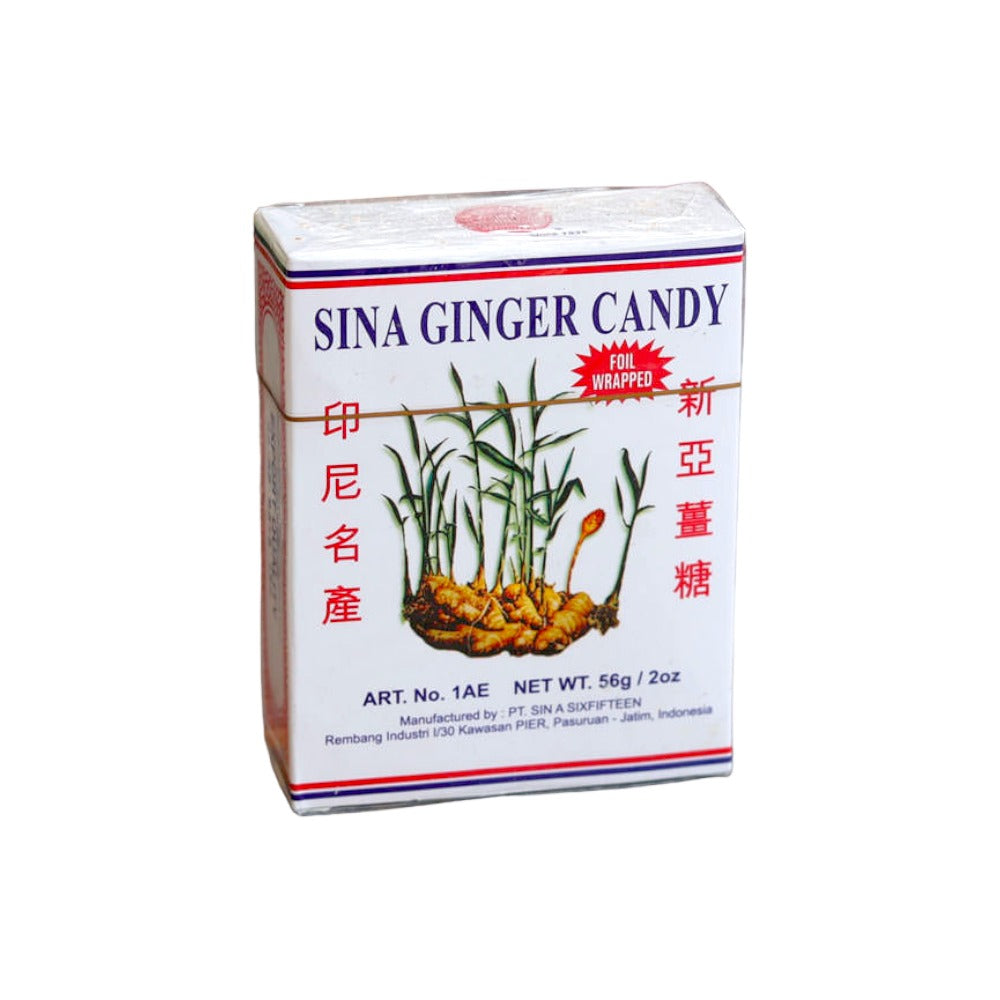 Sina Chewy Ginger Candy 56g