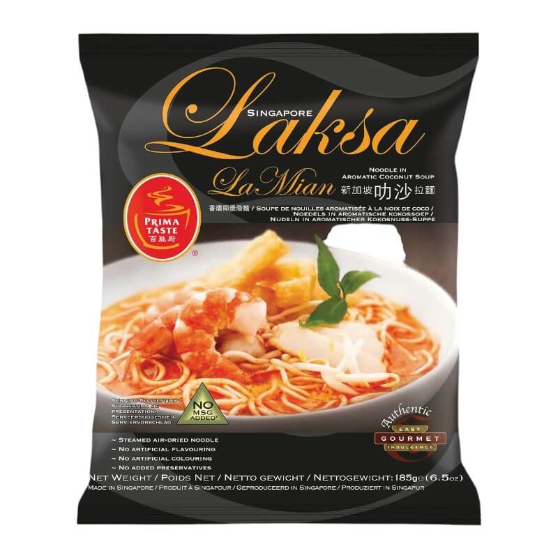 Singapore Laksa Noodles 185g - Prima Taste