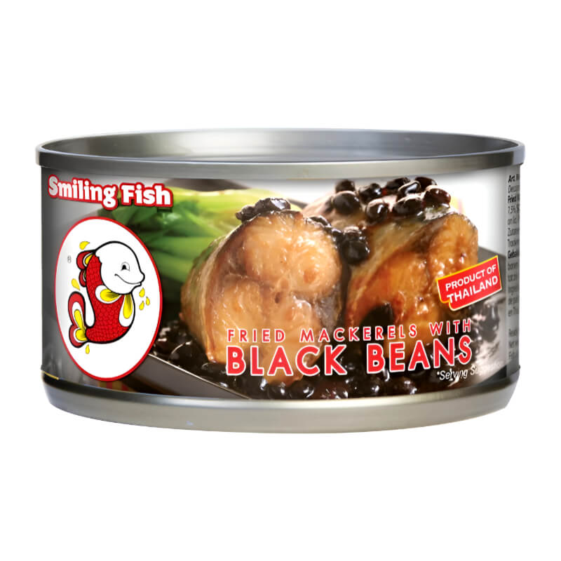 Smiling Fish Black Bean Mackerel 120g