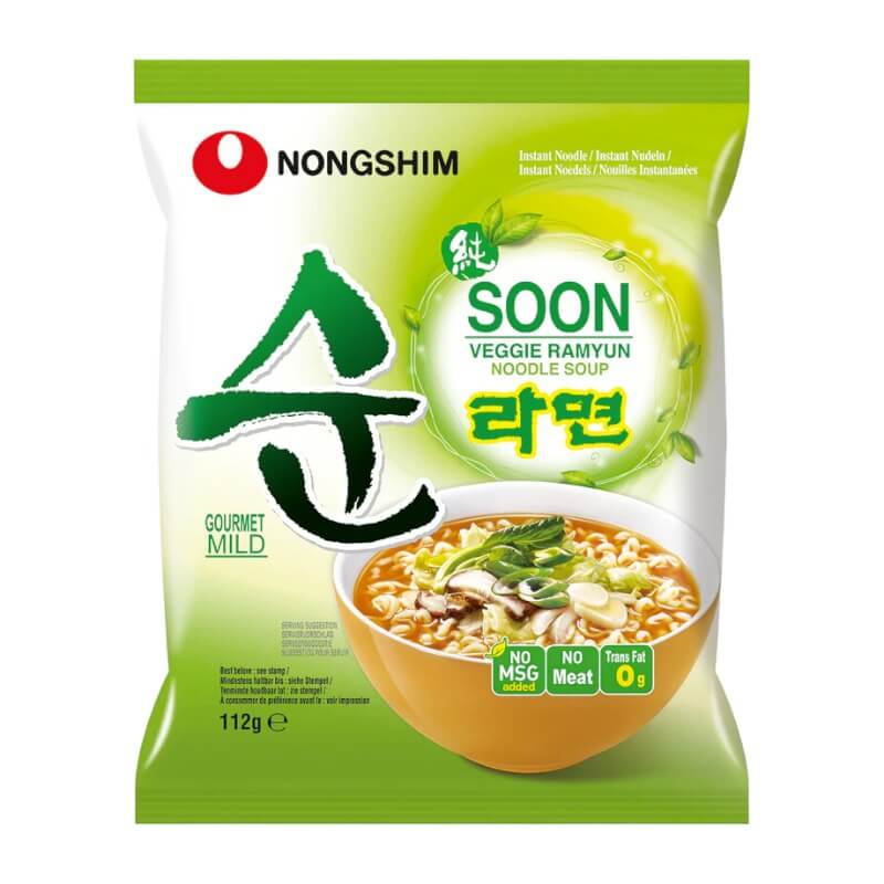 Soon Veggie Ramyum Instant Noodles 112g - Nongshim