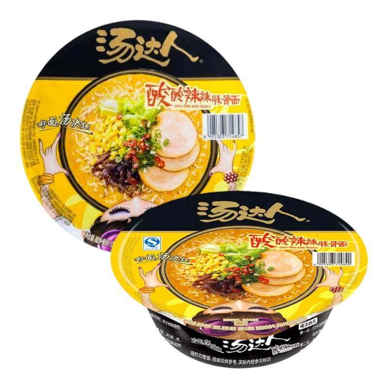 Soup Master Sour & Spicy Tonkotsu Ramen Bowl 130g