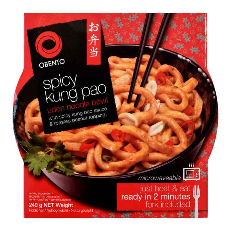 Spicy Kung Pao Udon Noodle Bowl 240g