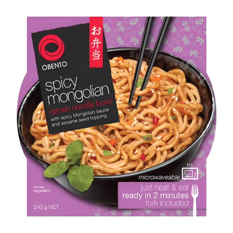 Spicy Mongolian Ramen Noodle Bowl 240g