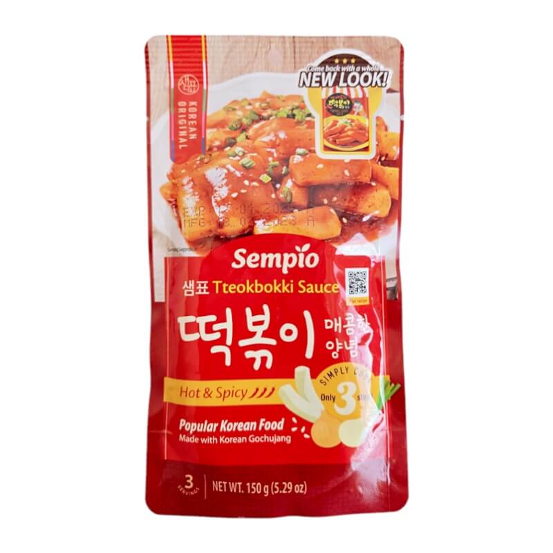 Spicy Tteokbokki Sauce - Korean Rice Cake Sauce 150g - Sempio