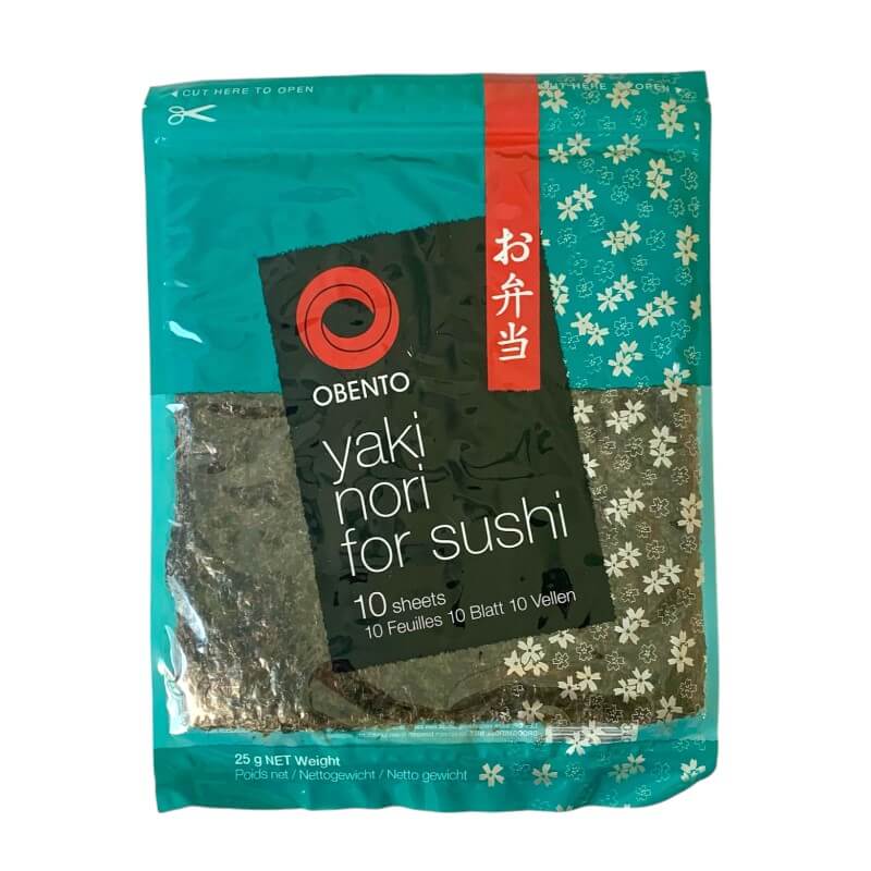 Sushi Nori Seaweed 10 sheets 25g - Obento