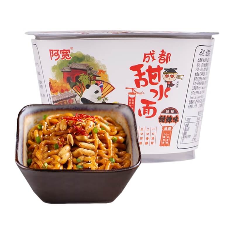 Tian Shui Mian Udon Noodle Sweet Spicy 270g - Akuan