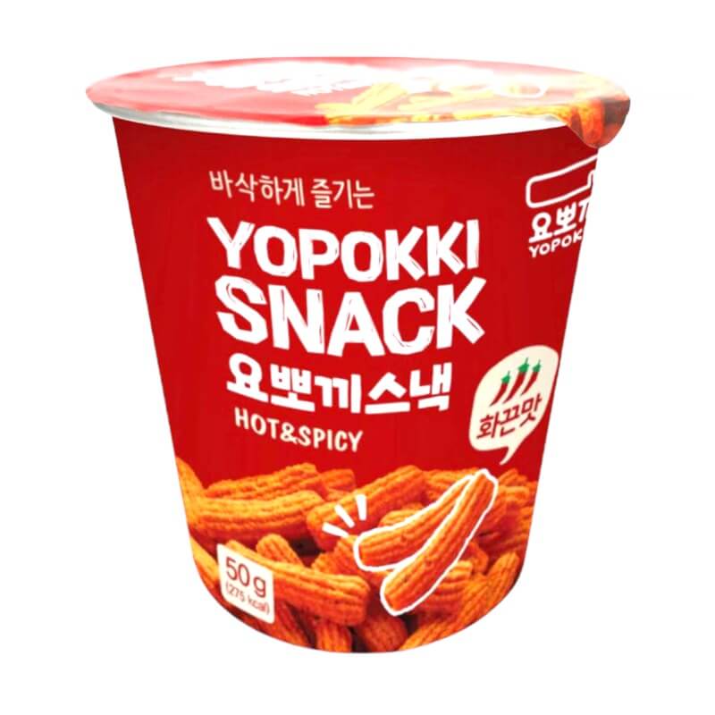 Topokki Snack Hot & Spicy 50g - Yopokki